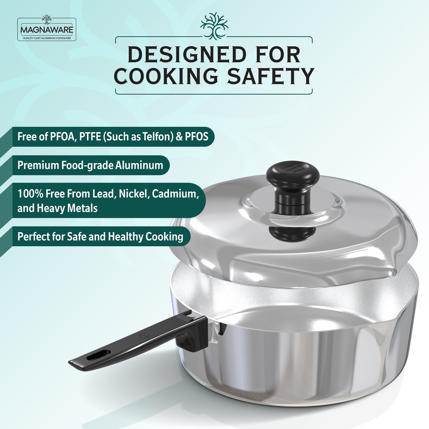Sauteuse de 30 cm avec couvercle