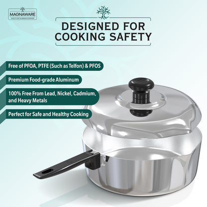 Sauteuse de 30 cm avec couvercle