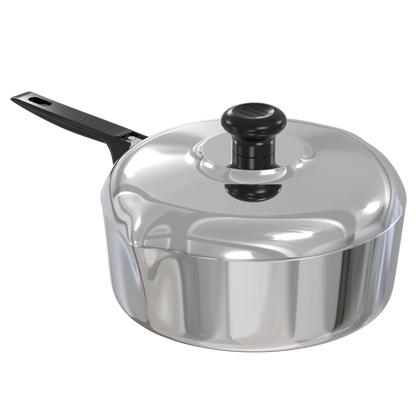 Sauteuse de 30 cm avec couvercle