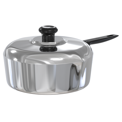 Sauteuse de 30 cm avec couvercle