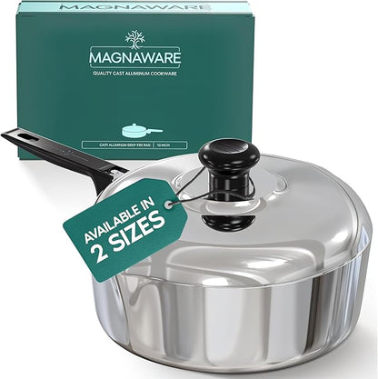 Sauteuse de 30 cm avec couvercle