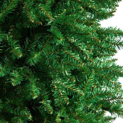 12’ Slim Green Mountain Pine Artificial Christmas Tree with 3235 Bendable Branches - Tampa Home & Garden Store