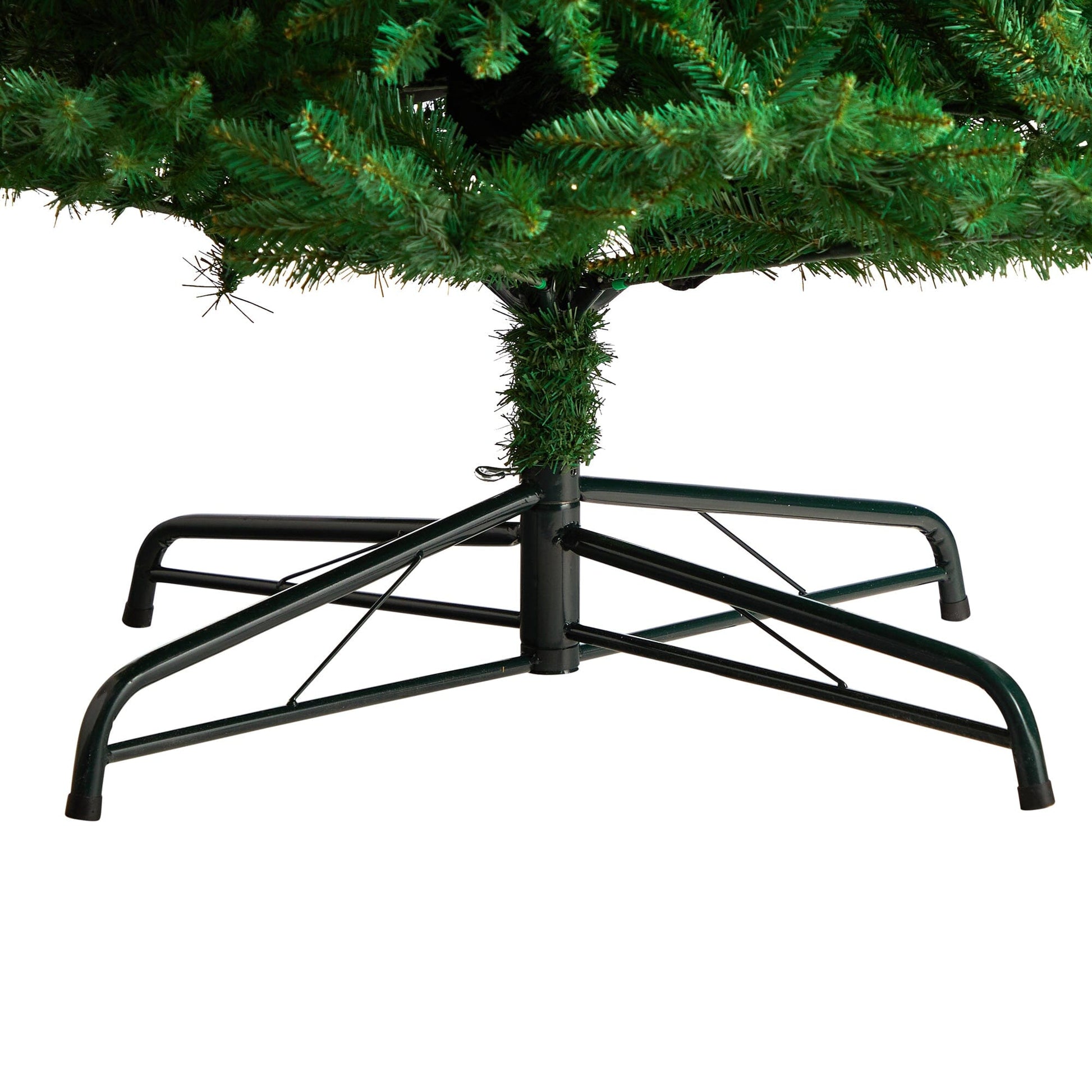 12’ Slim Green Mountain Pine Artificial Christmas Tree with 3235 Bendable Branches - Tampa Home & Garden Store