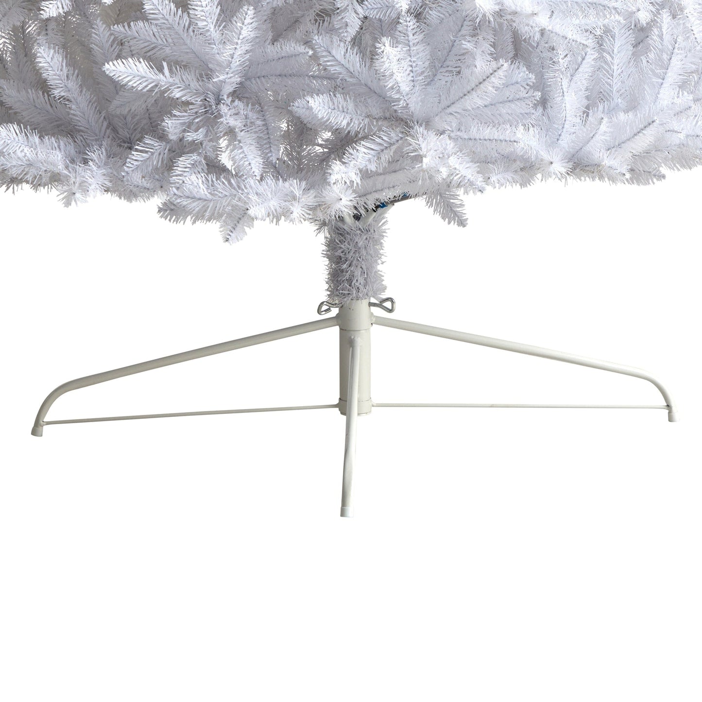 12’ Slim White Artificial Christmas Tree with 3235 Bendable Branches - Tampa Home & Garden Store