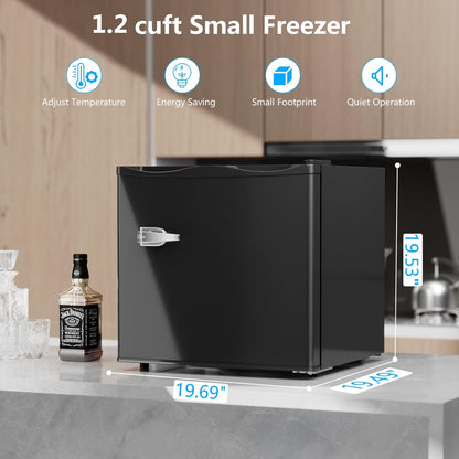 Congélateur compact mini de 1,2 pi³ 
