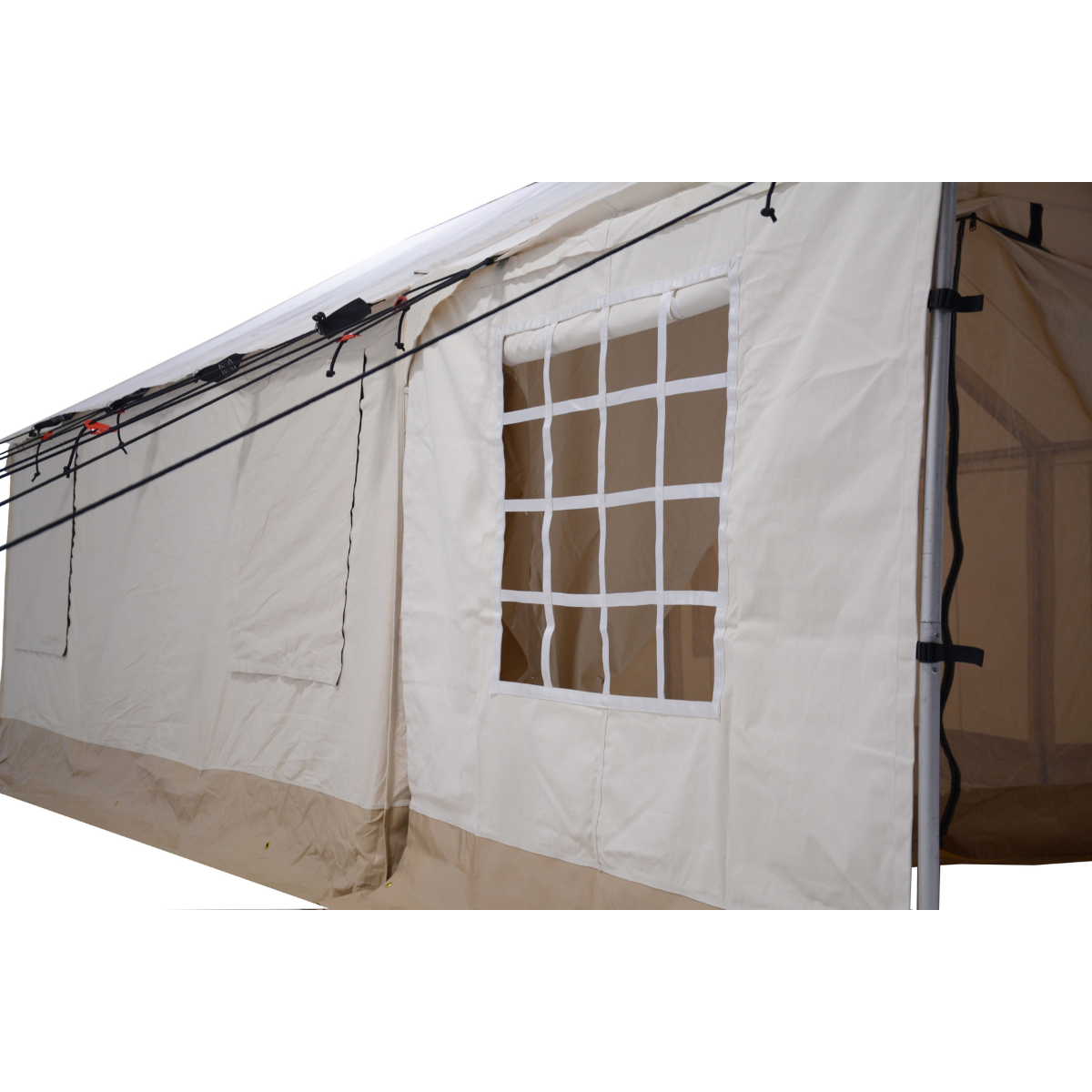 12'x14' Porch - Canvas Wall Tent - Tampa Home & Garden Store