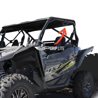GP-Grip Universal roll bar mounts 0.75–5.5 in, black GP Grip Lite UTV interior fittings on Tampa Home & Garden Store