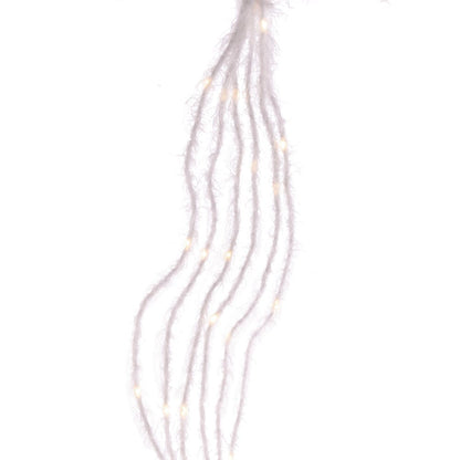 120-Light White Fuzzy Multi-Strand With Warm White LED Lights - Tampa Home & Garden Store
