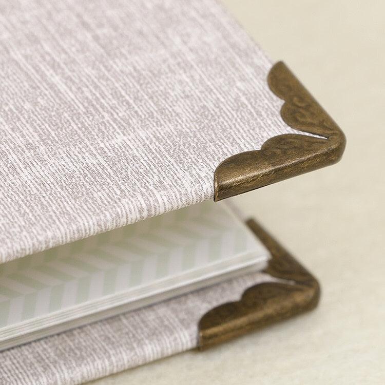 2-pack Stevvex 120-pocket PU leather albums with bronze corners and grey cover for Polaroid on Tampa Home & Garden Store