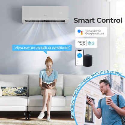 SEERXtreme Series ENERGY STAR Certified 12000 BTU 24 SEER2 115V Mini Split Heat Pump Heating at -15¬∞F
