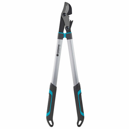 Pruning Lopper EnergyCut 750 B by Gardena hand tool, black/gray with turquoise grips on Tampa Home & Garden Store