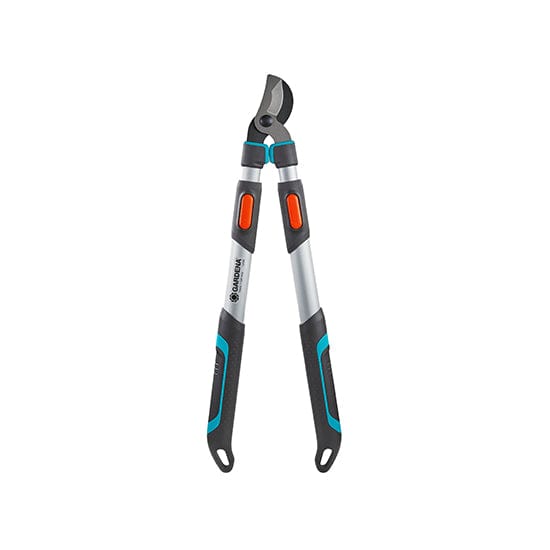 Gardena TeleCut 650-900 B pruning lopper with teal blue grips on Tampa Home & Garden Store