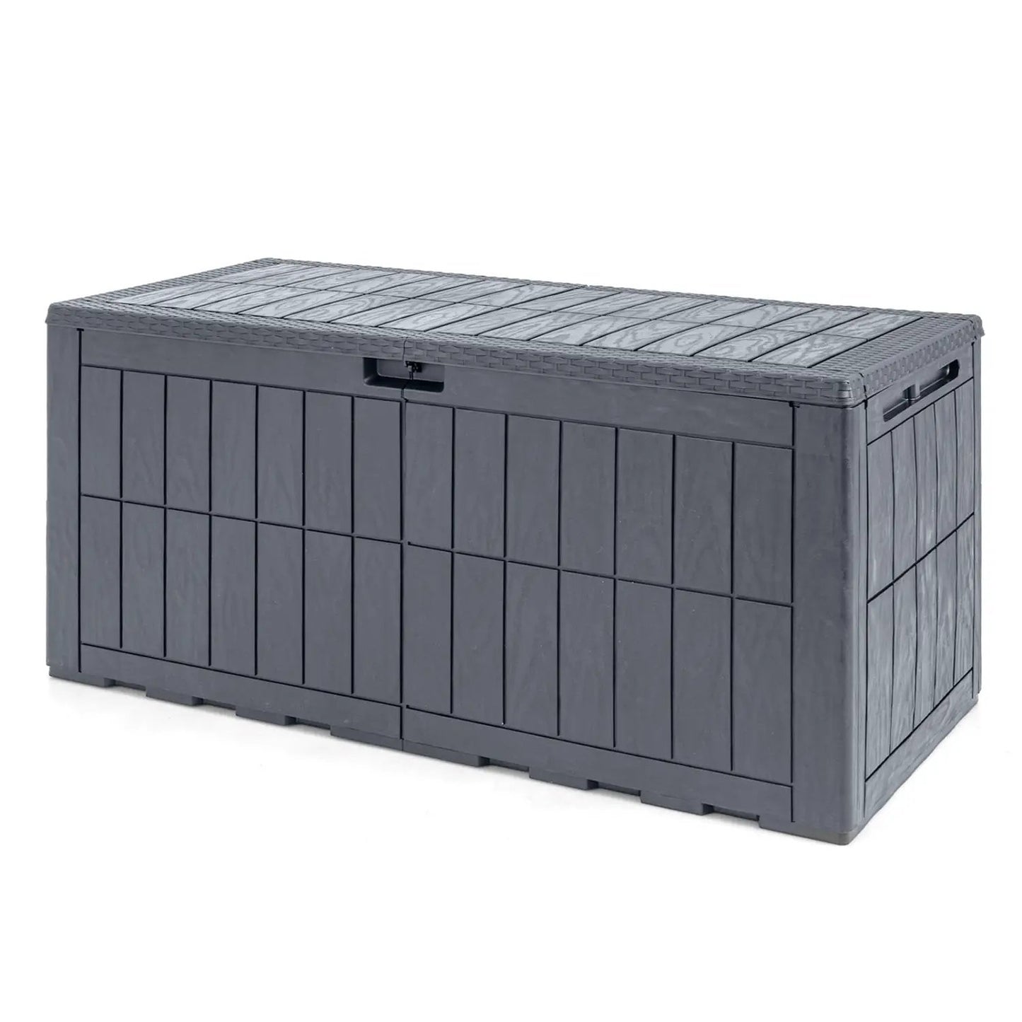 120 Gal Outdoor Deck Box For Garden Tools