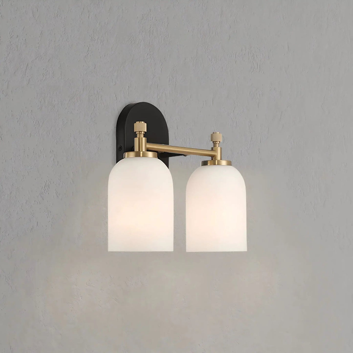 Vortex 2-Light Vanity Sconce for Bathroom Mirror
