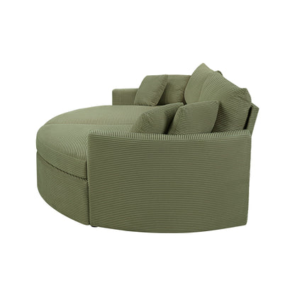 Oversized Double Chaise Sofa With USB Ports