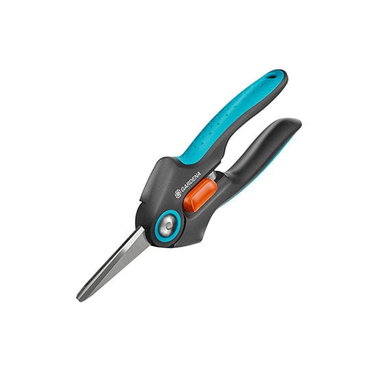 Gardena FreshCut Scissors hand tool with blue ergonomic grip and stainless blades on Tampa Home & Garden Store