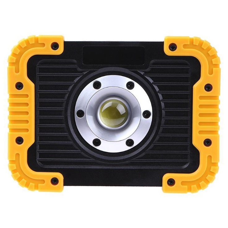 LED camping lantern rechargeable handheld torch yellow black textured body Sell My Stuff on Tampa Home & Garden Store