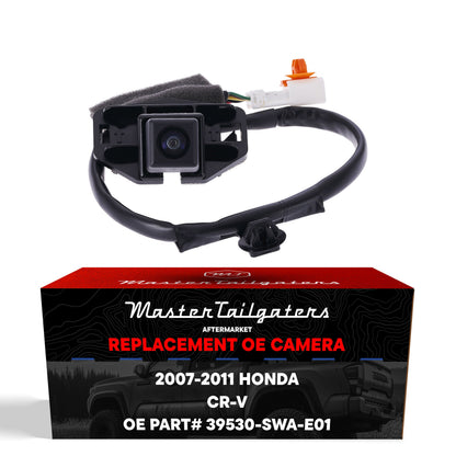 Backup camera OEM replacement for Honda CR-V 2007-2011 by Master Tailgaters with wiring harness on Tampa Home & Garden Store