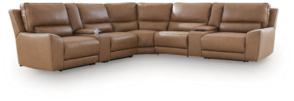 DeepWakes Power Reclining Sectional with Chaise