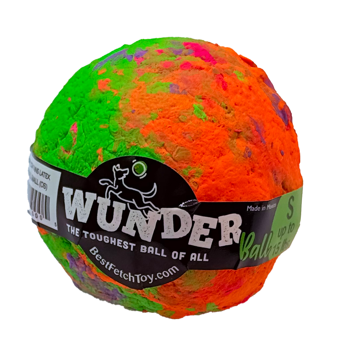 WUNDERball Fetch Toy Natural Rubber Ball For Dogs