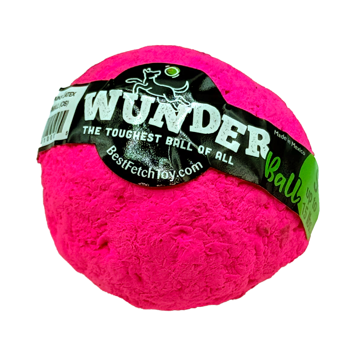 WUNDERball Fetch Toy Natural Rubber Ball For Dogs