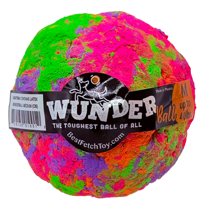 WUNDERball Fetch Toy Natural Rubber Ball For Dogs