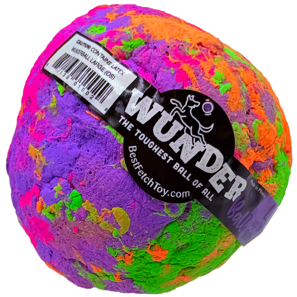 WUNDERball Fetch Toy Natural Rubber Ball For Dogs