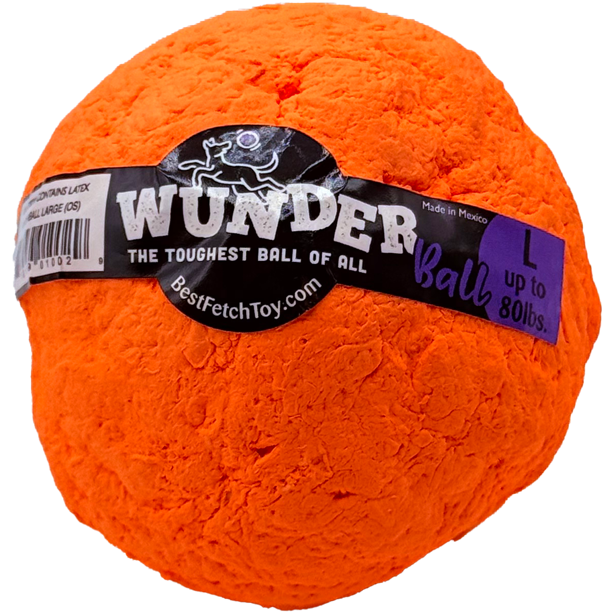 WUNDERball Fetch Toy Natural Rubber Ball For Dogs