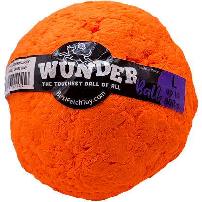 WUNDERball Fetch Toy Natural Rubber Ball For Dogs