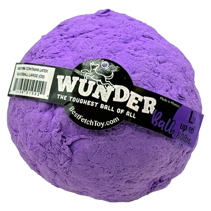 WUNDERball Fetch Toy Natural Rubber Ball For Dogs