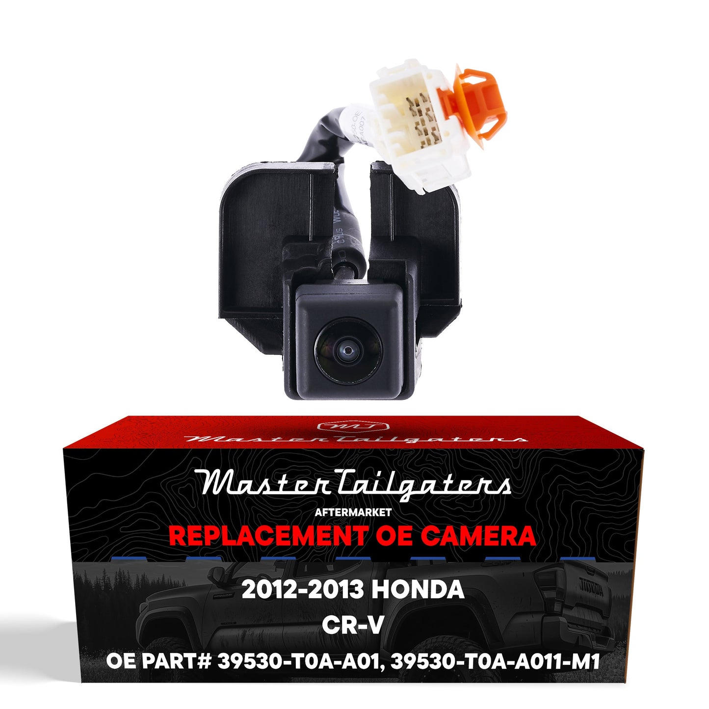 Master Tailgaters Honda CR-V 2012-2013 OEM backup camera with white pin connector orange clip on Tampa Home & Garden Store