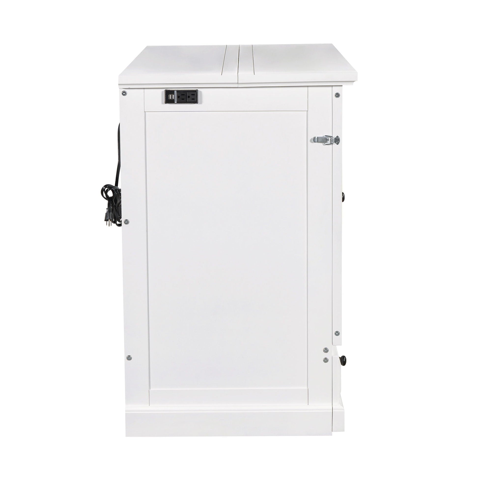 Murphy bed chest cube cabinet with charging station and large storage drawer HouseOfZazla on Tampa Home & Garden Store