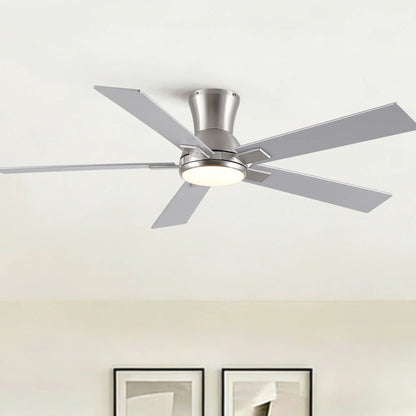 Low Profile Flush Mount Led Ceiling Fan Light