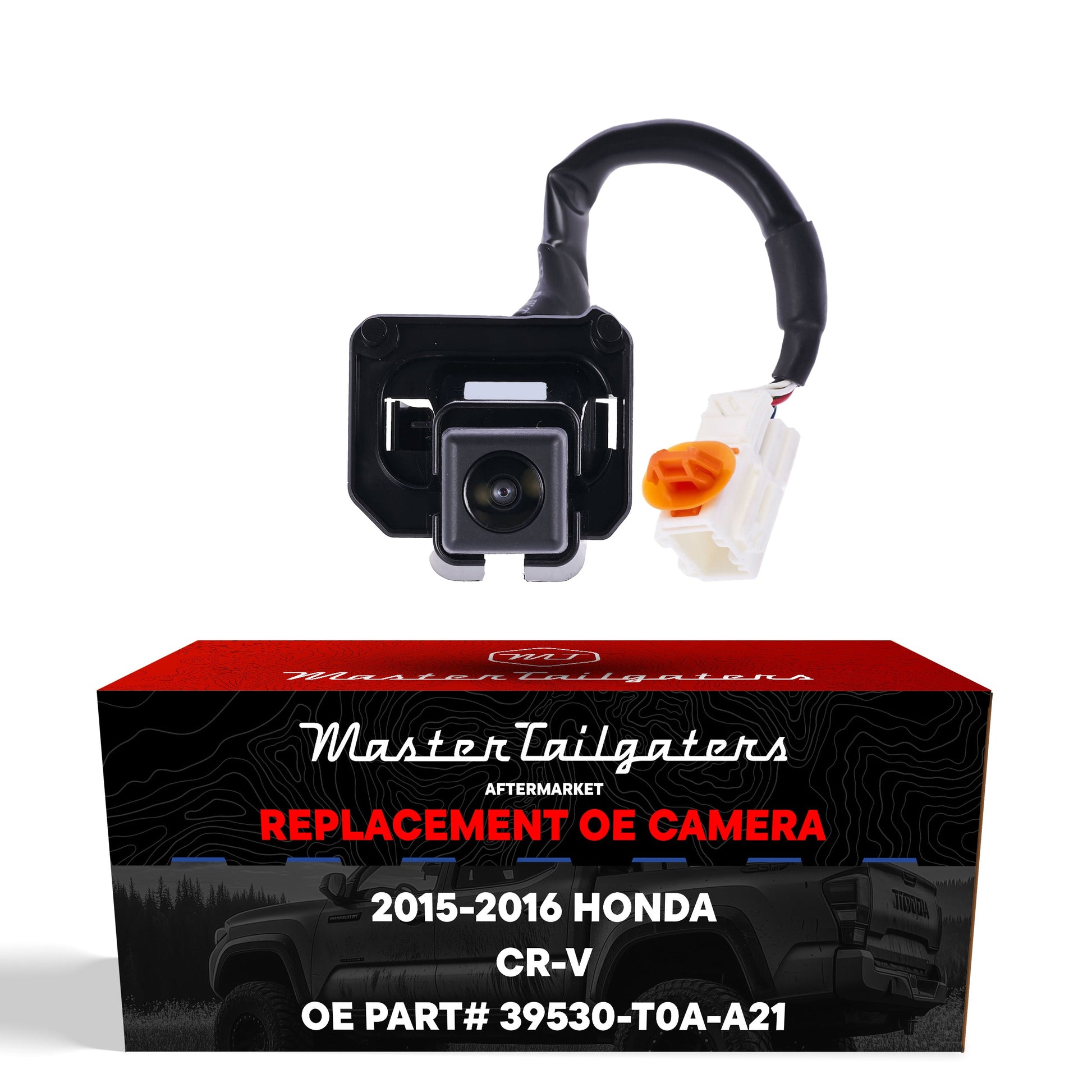 Backup camera by Master Tailgaters for Honda CR-V 2015-2016 with orange connector on Tampa Home & Garden Store