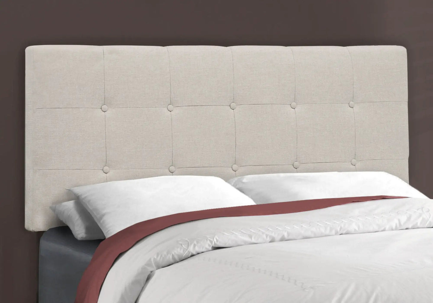 Upholstered Bed Frame and Transitional Style