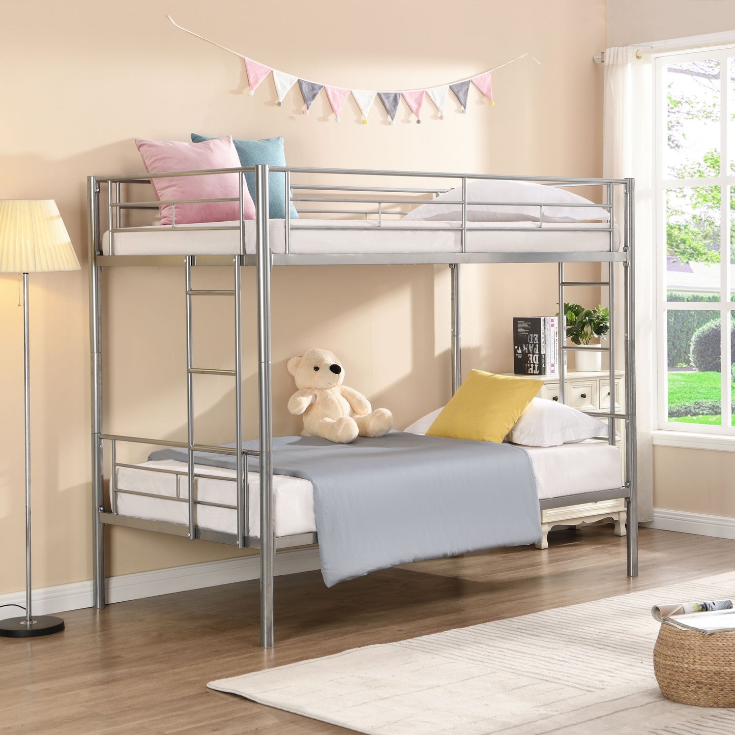 Modern and Space Saving Steel Bunk Bed Frames