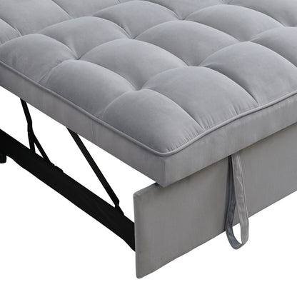 Modern Loveseat Futon Sofa with Pullout Bed