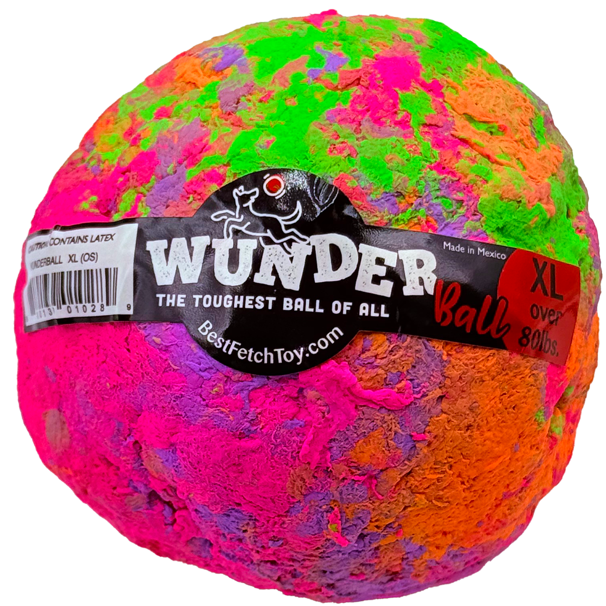 WUNDERball Fetch Toy Natural Rubber Ball For Dogs