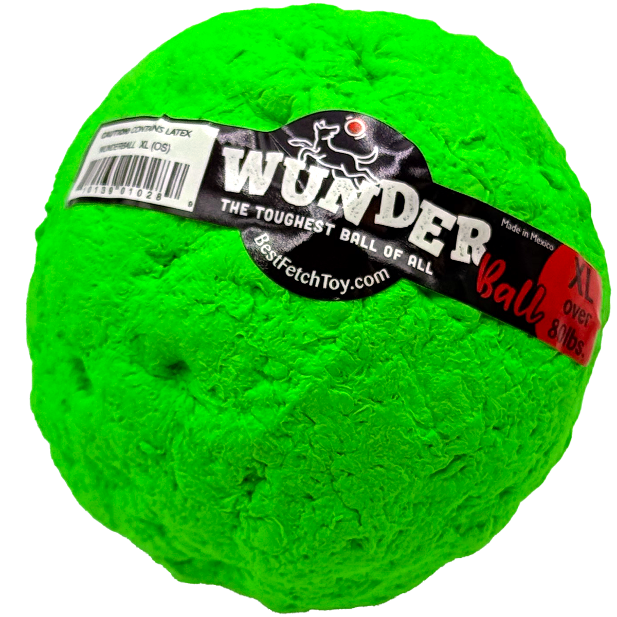 WUNDERball Fetch Toy Natural Rubber Ball For Dogs