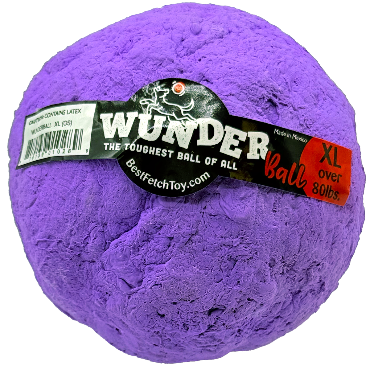 WUNDERball Fetch Toy Natural Rubber Ball For Dogs