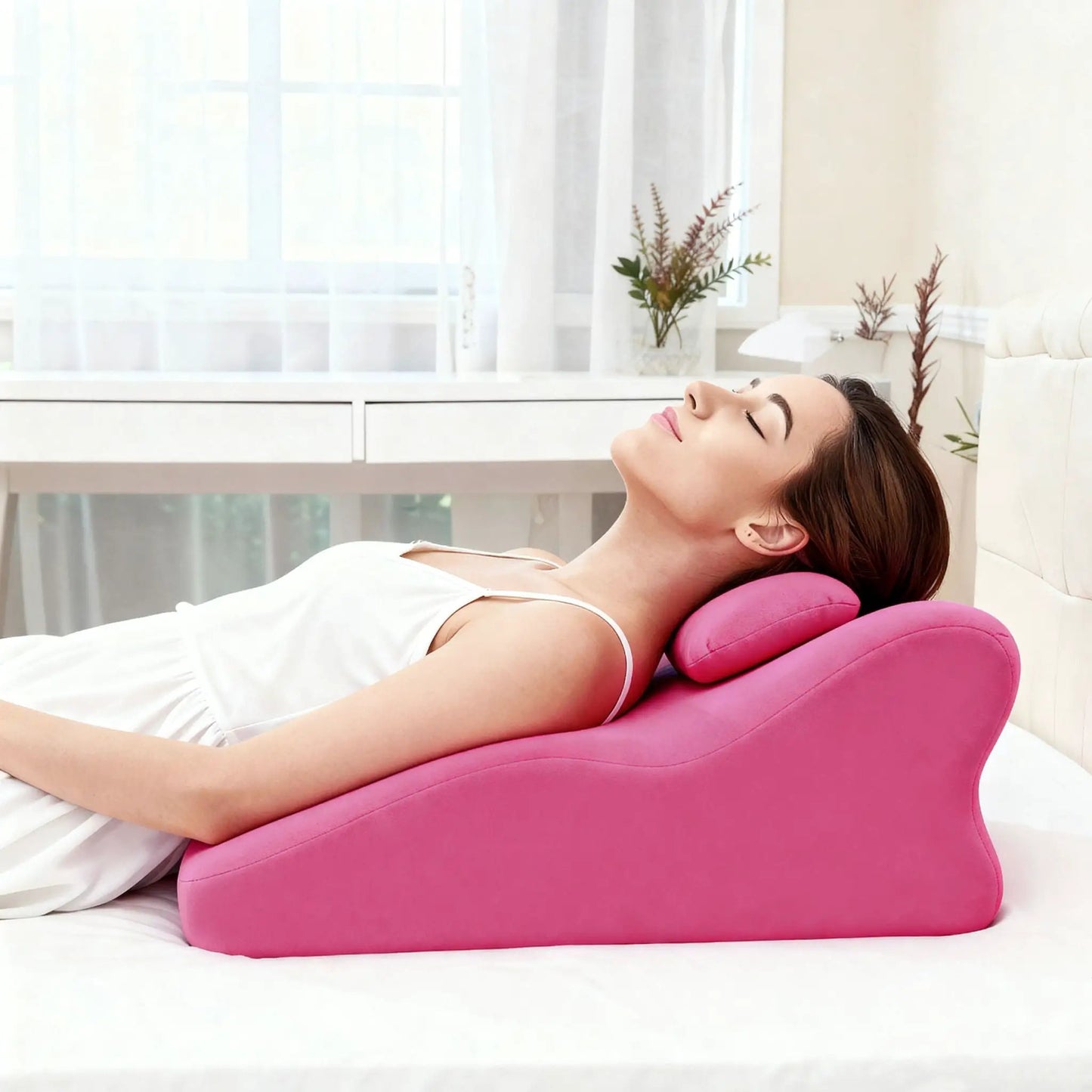 Ergonomic Posture Pillow for Spine Alignment