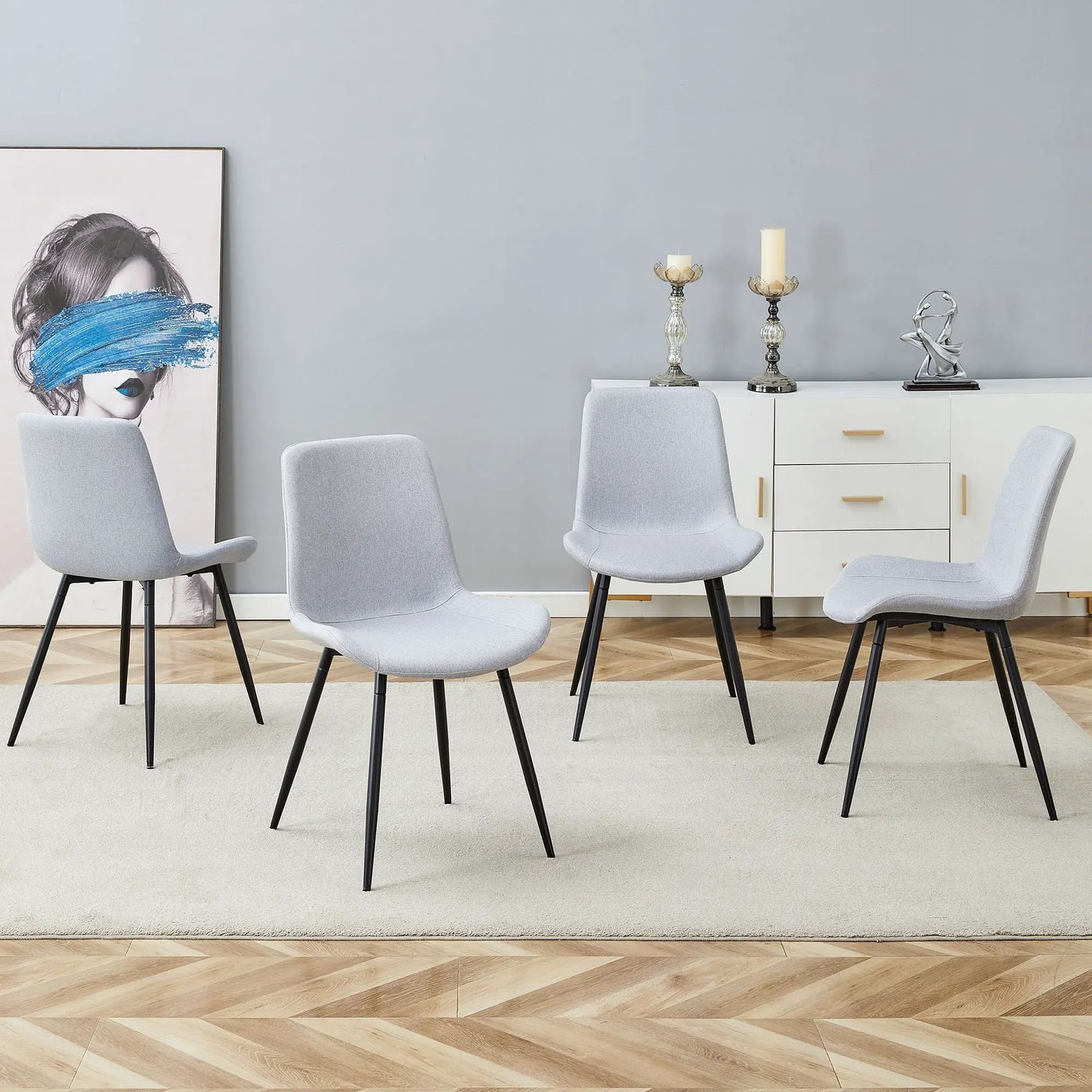 Modern Cushioned Chairs in Medieval Style
