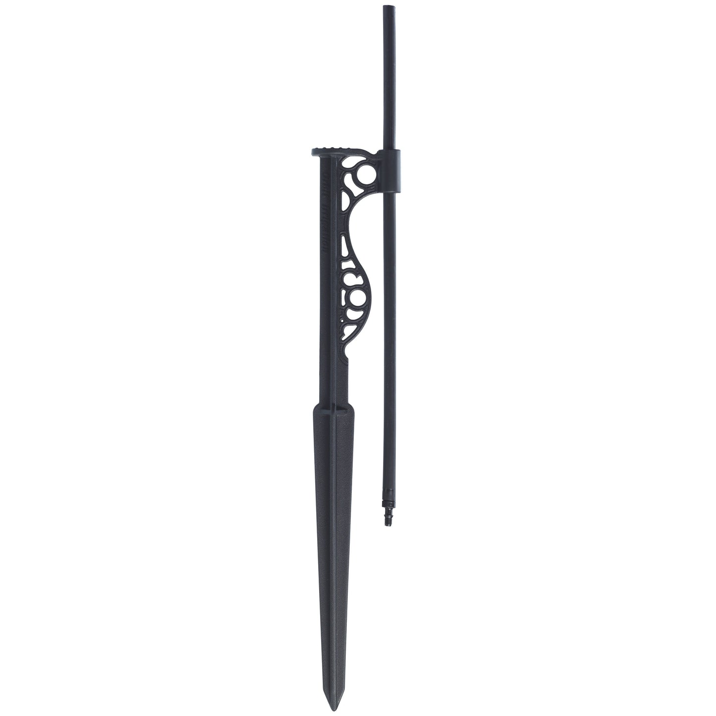 Orbit Irrigation 1/4in barb drip stake with 12in extension riser black plastic on Tampa Home & Garden Store
