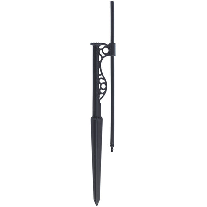 Orbit Irrigation 1/4in barb drip stake with 12in extension riser black plastic on Tampa Home & Garden Store