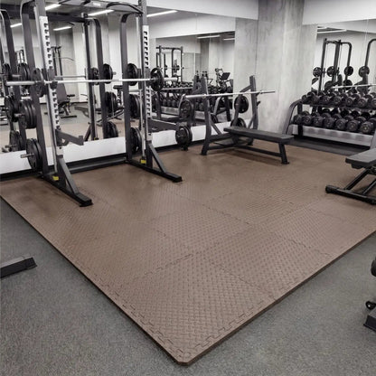 Puzzle Exercise Floor Mats Interlocking Half Inch