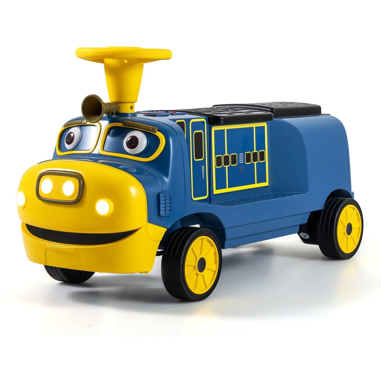 12V Kids Ride on Train with Adjustable Seat