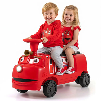12V Kids Ride on Train with Adjustable Seat