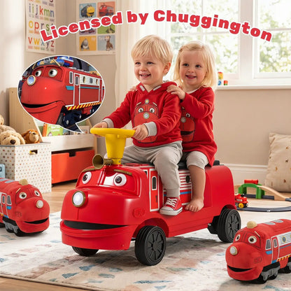 12V Kids Ride on Train with Adjustable Seat