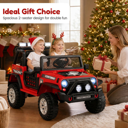 12V Electric Kids Ride On Car 2-Seater red with remote control by DirectDeals on Tampa Home & Garden Store