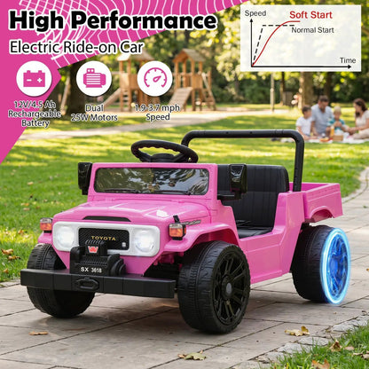 12V Electric Ride On Truck With Dump Bed